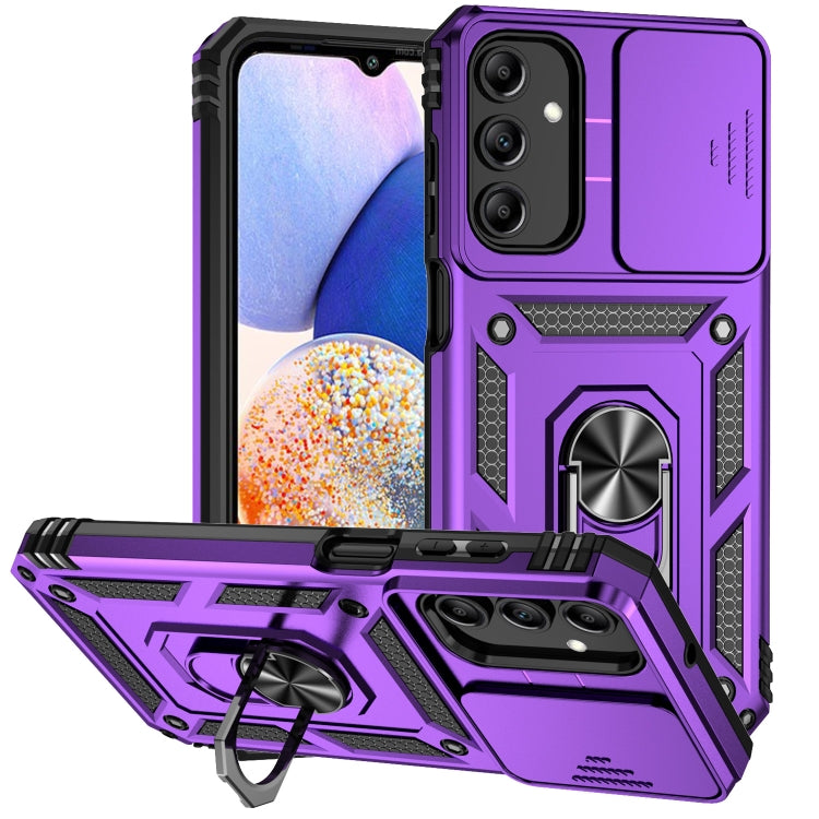 Custodia con supporto scorrevole per Samsung Galaxy A55 5G