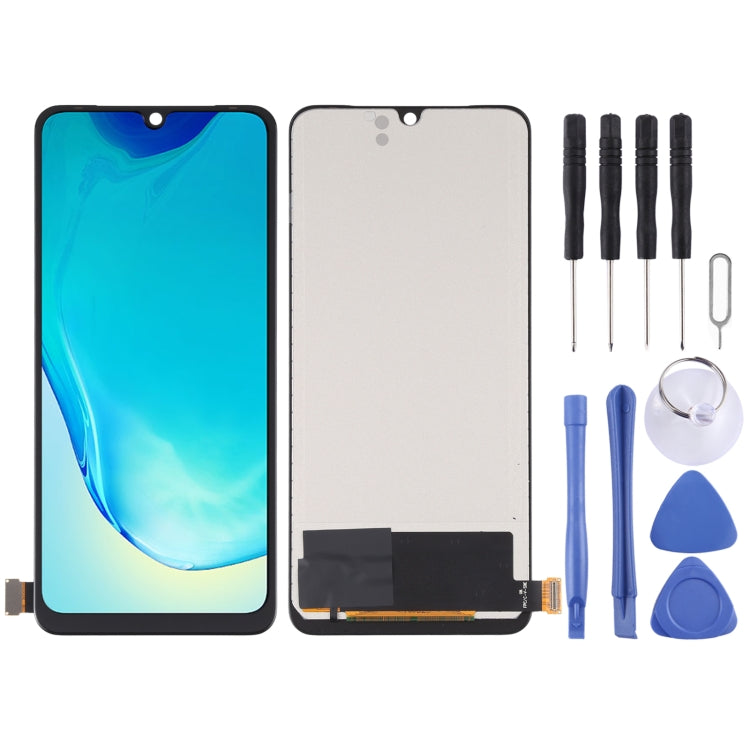 TFT LCD screen with full digitizer, not support fingerprint identification, For vivo V25e 4G V2201, For vivo V25 5G V2202, For vivo T1 Pro 5G V2151