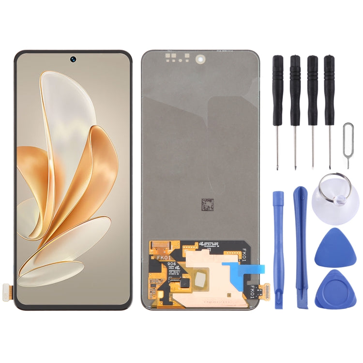 Original AMOLED LCD Screen with Digitizer Full Assembly, For vivo iQOO 11 V2243A, For vivo V25e 4G V2201, For vivo V25 5G V2202, For vivo T1 Pro 5G V2151