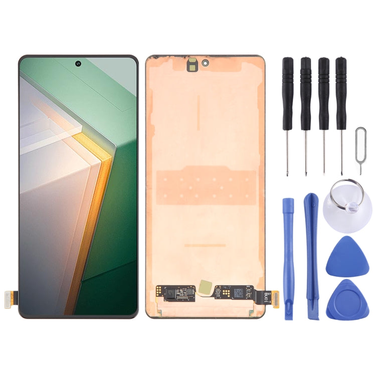 Schermo LCD AMOLED originale con digitalizzatore assemblaggio completo, For vivo iQOO 11 V2243A, For vivo V25e 4G V2201, For vivo V25 5G V2202, For vivo T1 Pro 5G V2151