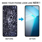 Schermo LCD AMOLED originale con digitalizzatore assemblaggio completo, For vivo iQOO 11 V2243A, For vivo V25e 4G V2201, For vivo V25 5G V2202, For vivo T1 Pro 5G V2151