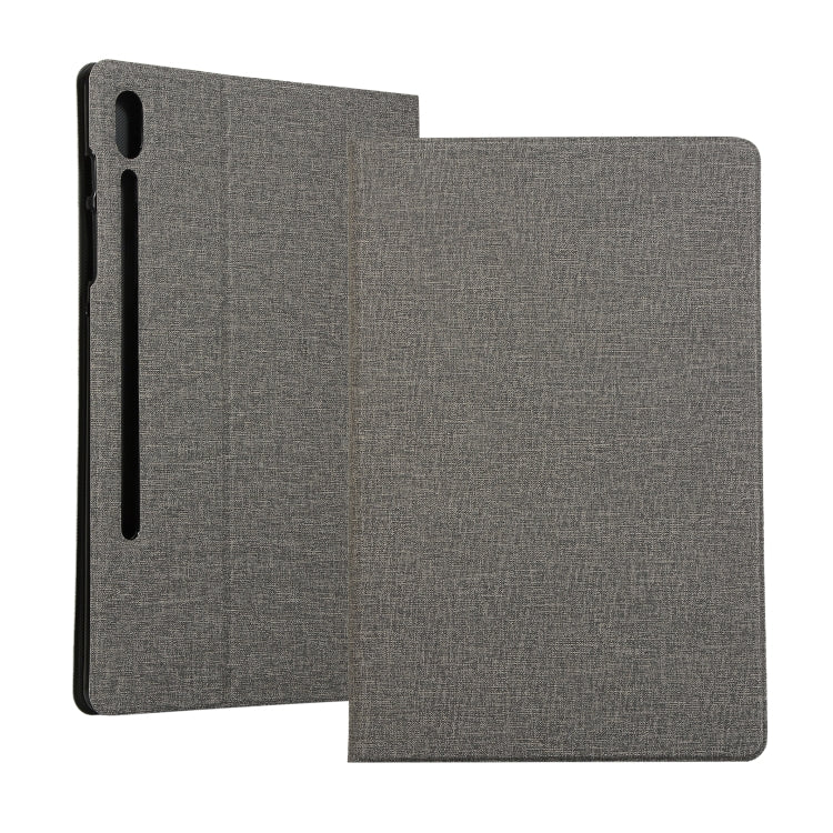 Custodia flip in pelle con struttura elasticizzata per Galaxy Tab