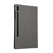 Custodia flip in pelle con struttura elasticizzata per Galaxy Tab