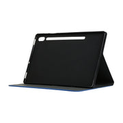 Custodia flip in pelle con struttura elasticizzata per Galaxy Tab