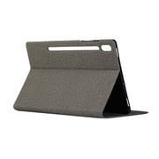 Custodia flip in pelle con struttura elasticizzata per Galaxy Tab