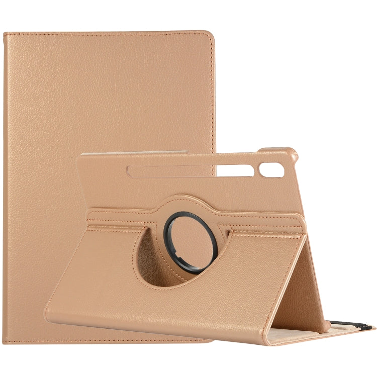 Custodia flip in pelle con rotazione 360° per Galaxy Tab S7