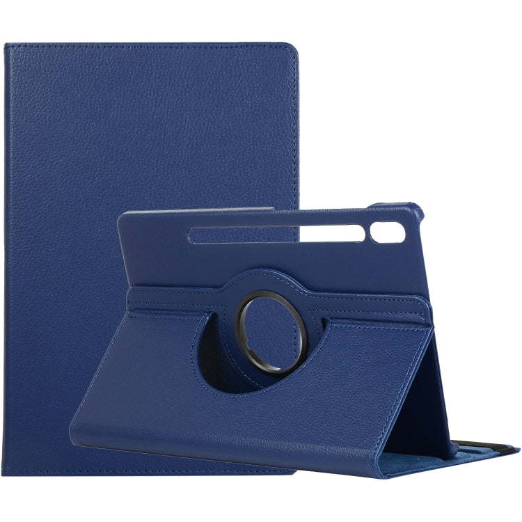 Custodia flip in pelle con rotazione 360° per Galaxy Tab S7
