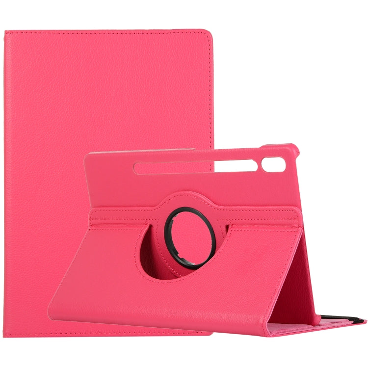 Custodia flip in pelle con rotazione 360° per Galaxy Tab S7