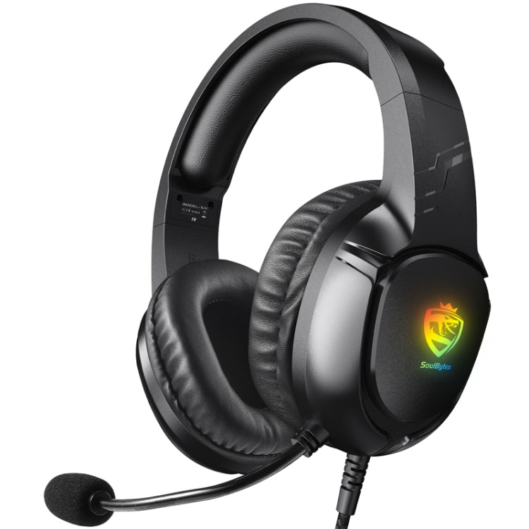 Cuffie da gioco SoulBytes S20 RGB Light con microfono, S20