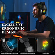 Cuffie da gioco SoulBytes S20 RGB Light con microfono, S20