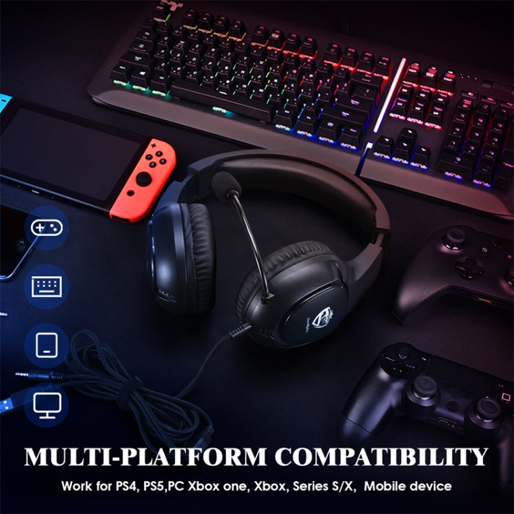 Cuffie da gioco SoulBytes S20 RGB Light con microfono, S20