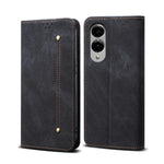 Custodia in pelle flip orizzontale stile casual con texture denim, For Samsung Galaxy S26+ 5G, For Samsung Galaxy S26 Ultra 5G, For Samsung Galaxy S26 5G, For Samsung Galaxy S25 FE 5G, For Samsung Galaxy S25 Edge 5G, For Samsung Galaxy S25 5G