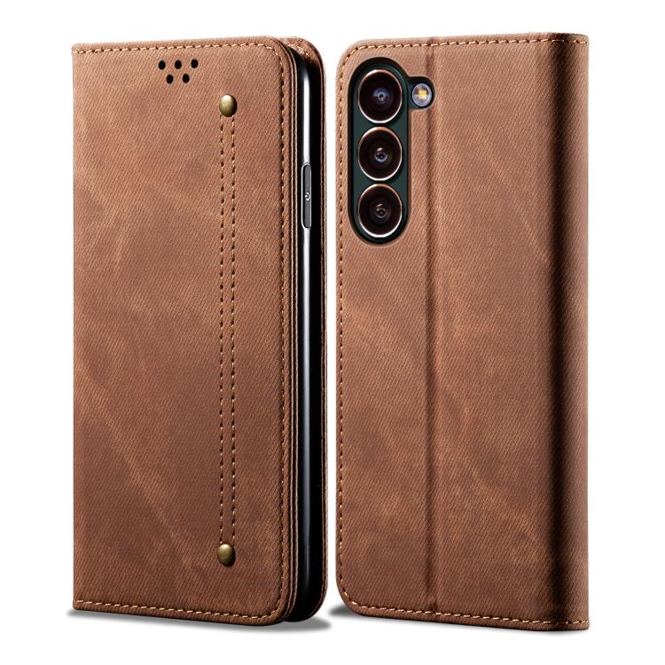Custodia in pelle flip orizzontale stile casual con texture denim, For Samsung Galaxy S26+ 5G, For Samsung Galaxy S26 Ultra 5G, For Samsung Galaxy S26 5G, For Samsung Galaxy S25 FE 5G, For Samsung Galaxy S25 Edge 5G, For Samsung Galaxy S25 5G