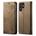 Custodia in pelle flip orizzontale stile casual con texture denim, For Samsung Galaxy S26+ 5G, For Samsung Galaxy S26 Ultra 5G, For Samsung Galaxy S26 5G, For Samsung Galaxy S25 FE 5G, For Samsung Galaxy S25 Edge 5G, For Samsung Galaxy S25 5G