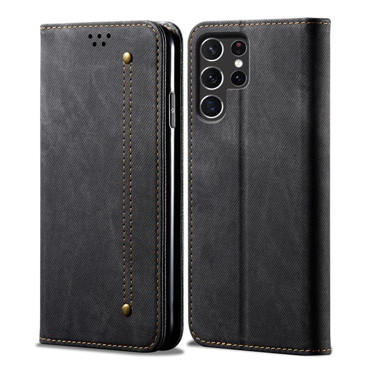 Custodia in pelle flip orizzontale stile casual con texture denim, For Samsung Galaxy S26+ 5G, For Samsung Galaxy S26 Ultra 5G, For Samsung Galaxy S26 5G, For Samsung Galaxy S25 FE 5G, For Samsung Galaxy S25 Edge 5G, For Samsung Galaxy S25 5G