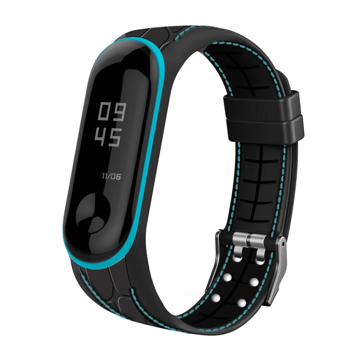 Cinturino silicone bicolore per Xiaomi Mi Band 4/3