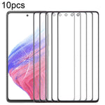 10 pezzi Lente in vetro esterna per schermo frontale con adesivo OCA otticamente trasparente, For Samsung Galaxy F15 SM-E156B, For Samsung Galaxy A15 5G SM-A156B, For Samsung Galaxy A55 SM-A556B, For Samsung Galaxy A35 SM-A356B