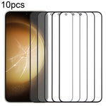 10 pezzi Lente in vetro esterna per schermo frontale con adesivo OCA otticamente trasparente, For Samsung Galaxy F15 SM-E156B, For Samsung Galaxy A15 5G SM-A156B, For Samsung Galaxy A55 SM-A556B, For Samsung Galaxy A35 SM-A356B