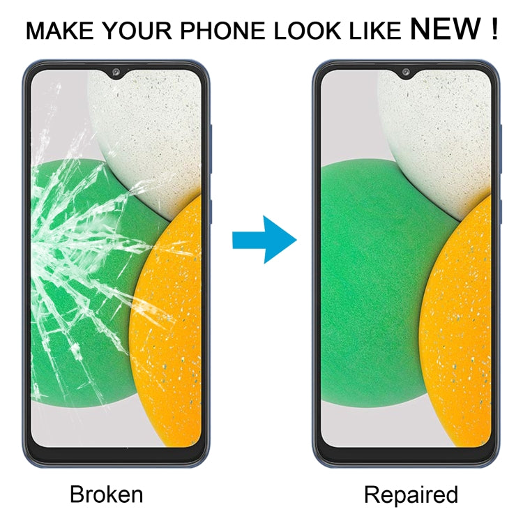Lente vetro esterna con adesivo OCA per Samsung Galaxy A13 4G