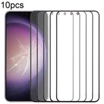 10 pezzi Lente in vetro esterna per schermo frontale con adesivo OCA otticamente trasparente, For Samsung Galaxy F15 SM-E156B, For Samsung Galaxy A15 5G SM-A156B, For Samsung Galaxy A55 SM-A556B, For Samsung Galaxy A35 SM-A356B