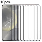 10 pezzi Lente in vetro esterna per schermo frontale con adesivo OCA otticamente trasparente, For Samsung Galaxy F15 SM-E156B, For Samsung Galaxy A15 5G SM-A156B, For Samsung Galaxy A55 SM-A556B, For Samsung Galaxy A35 SM-A356B