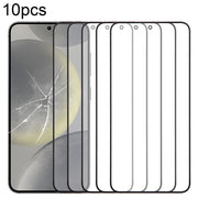 10 pezzi Lente in vetro esterna per schermo frontale con adesivo OCA otticamente trasparente, For Samsung Galaxy F15 SM-E156B, For Samsung Galaxy A15 5G SM-A156B, For Samsung Galaxy A55 SM-A556B, For Samsung Galaxy A35 SM-A356B