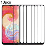 10 pezzi Lente in vetro esterna per schermo frontale con adesivo OCA otticamente trasparente, For Samsung Galaxy F15 SM-E156B, For Samsung Galaxy A15 5G SM-A156B, For Samsung Galaxy A55 SM-A556B, For Samsung Galaxy A35 SM-A356B