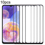 10 pezzi Lente in vetro esterna per schermo frontale con adesivo OCA otticamente trasparente, For Samsung Galaxy F15 SM-E156B, For Samsung Galaxy A15 5G SM-A156B, For Samsung Galaxy A55 SM-A556B, For Samsung Galaxy A35 SM-A356B
