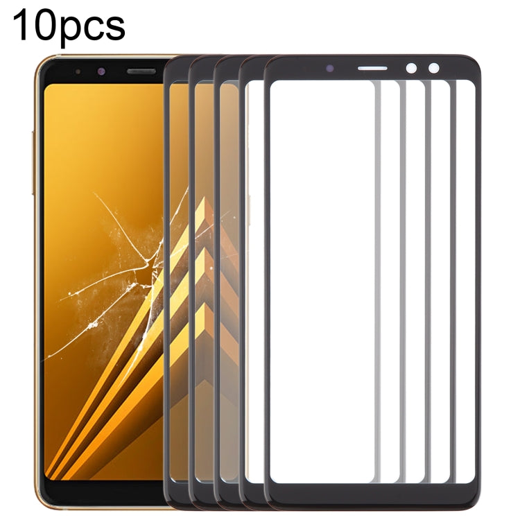 10pcs Front Screen Outer Glass Lens with OCA Adhesive Optically Clear, For Samsung Galaxy A22 4G SM-A225F, For Samsung Galaxy A22 5G SM-A226B, For Samsung Galaxy S21 FE SM-G990B, For Samsung Galaxy A8 2018 SM-A530F