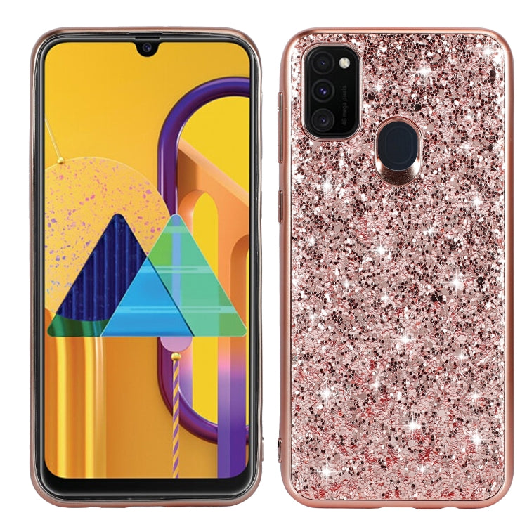 Custodia protettiva in TPU glitterata per Samsung Galaxy Note20