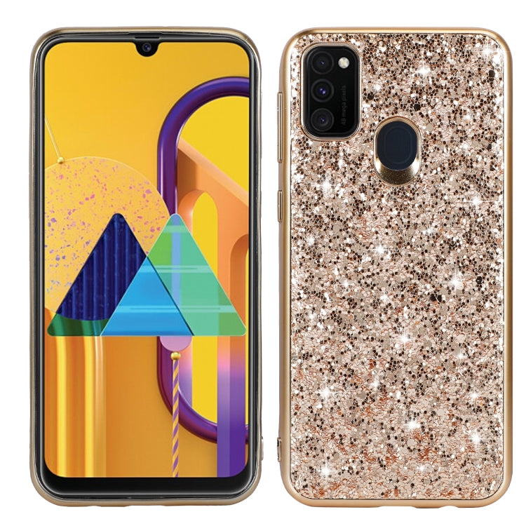 Custodia protettiva in TPU glitterata per Samsung Galaxy Note20