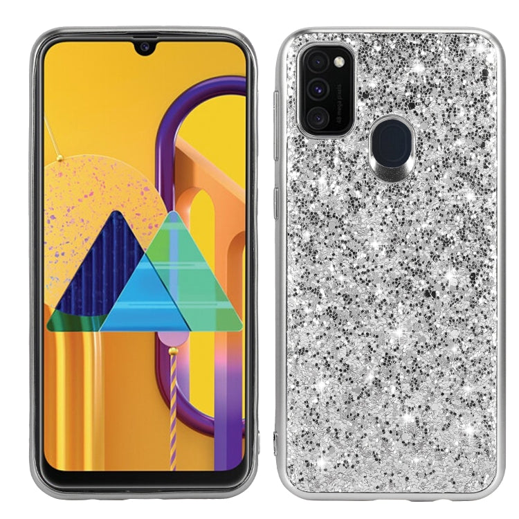 Custodia protettiva in TPU glitterata per Samsung Galaxy Note20