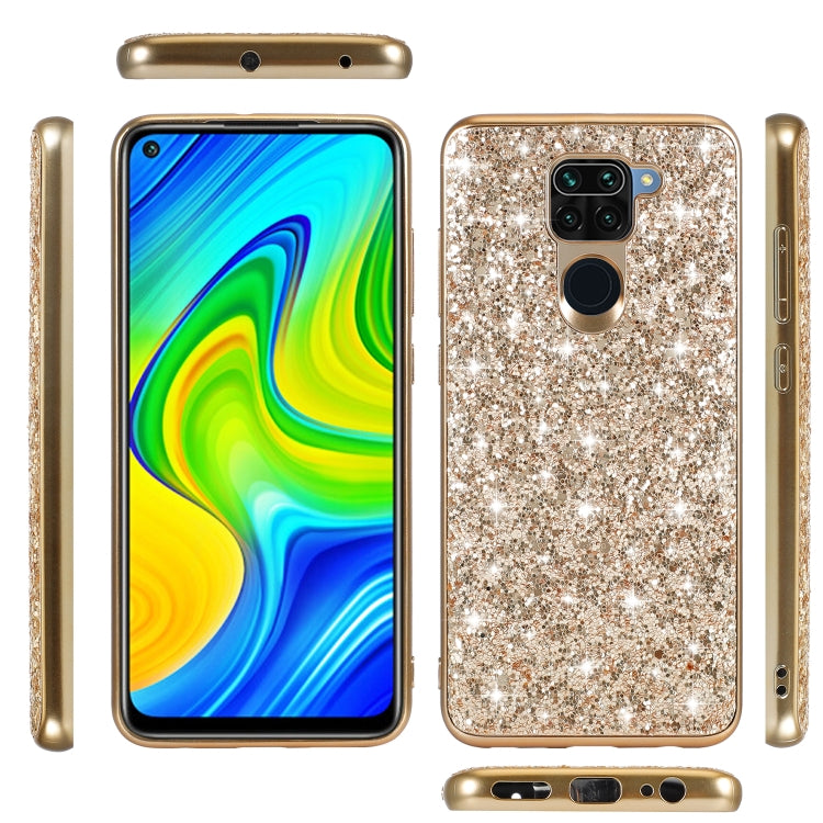 Custodia protettiva in TPU glitterata per Samsung Galaxy Note20