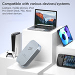 YCE-V195B Custodia per disco rigido magnetico SSD USB-C/Tipo-C femmina a M.2 NVMe, YCE-V195B