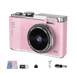 Fotocamera bambini LK003 doppia lente 4K HD 2,4"