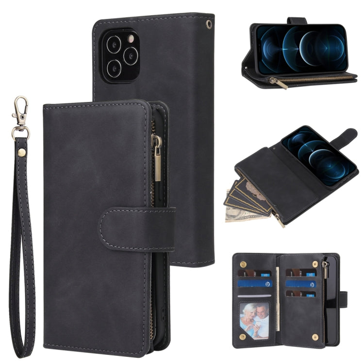 Custodia portafoglio in pelle per smartphone compatibili