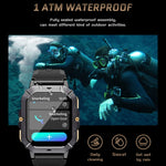 LEMFO C28 Smart Watch sportivo da 2,02 pollici, supporto Bluetooth per chiamate/notifica messaggi/frequenza cardiaca/monitoraggio della pressione sanguigna