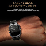 LEMFO C28 Smart Watch sportivo da 2,02 pollici, supporto Bluetooth per chiamate/notifica messaggi/frequenza cardiaca/monitoraggio della pressione sanguigna