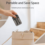 Caricabatterie wireless portatile 2 in 1 T6 con supporto pieghevo