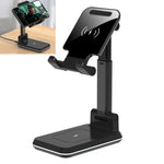 Caricabatterie wireless portatile 2 in 1 T6 con supporto pieghevo