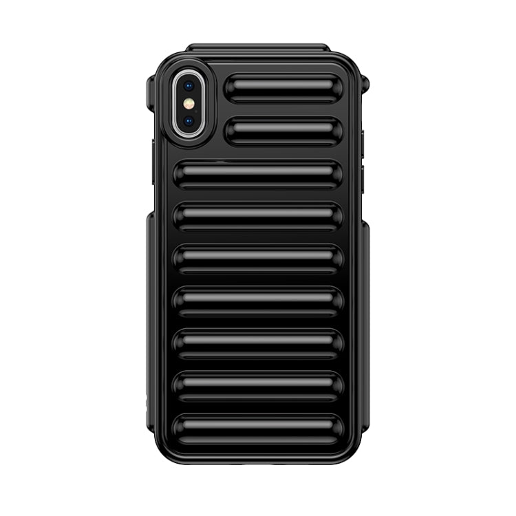 Custodia per telefono in TPU color caramella della serie Capsule, For iPhone X / XS, For iPhone XR, For iPhone XS Max