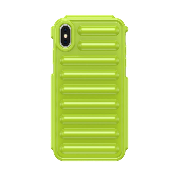 Custodia per telefono in TPU color caramella della serie Capsule, For iPhone X / XS, For iPhone XR, For iPhone XS Max