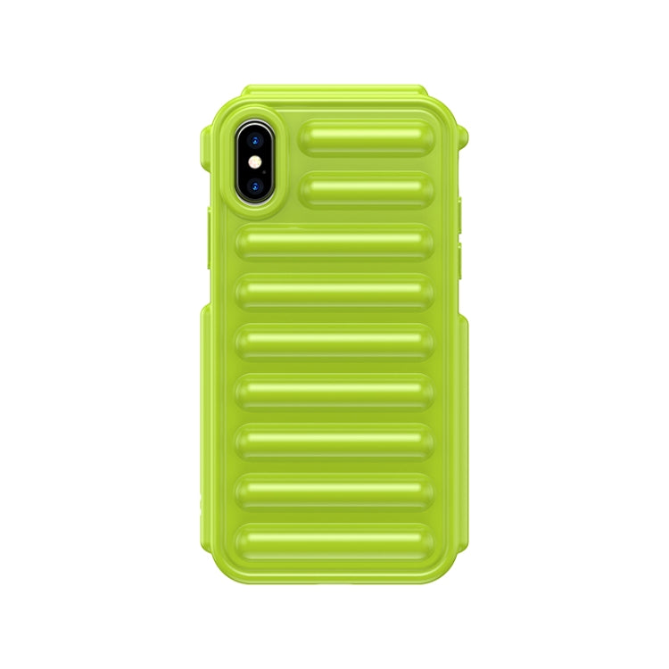 Custodia per telefono in TPU color caramella della serie Capsule, For iPhone X / XS, For iPhone XR, For iPhone XS Max