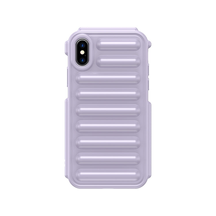 Custodia per telefono in TPU color caramella della serie Capsule, For iPhone X / XS, For iPhone XR, For iPhone XS Max
