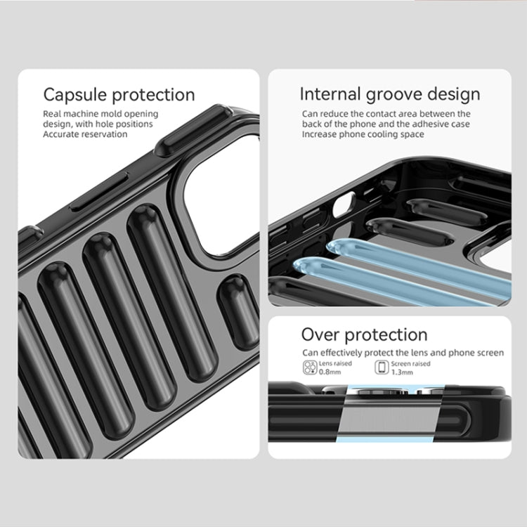 Custodia per telefono in TPU color caramella della serie Capsule, For iPhone 17e / 16e, For iPhone 16 Pro Max, For iPhone 16 Pro