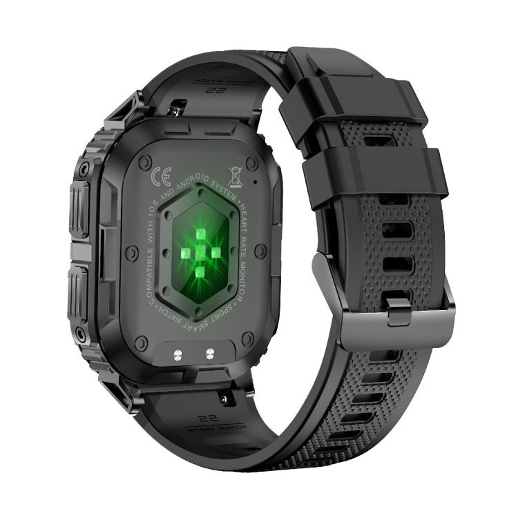 LEMFO K61 Pro 1.96 pollici BT5.0 Sport Smart Watch, supporta chiamate Bluetooth / sonno / ossigeno nel sangue / frequenza cardiaca / monitoraggio della pressione sanguigna