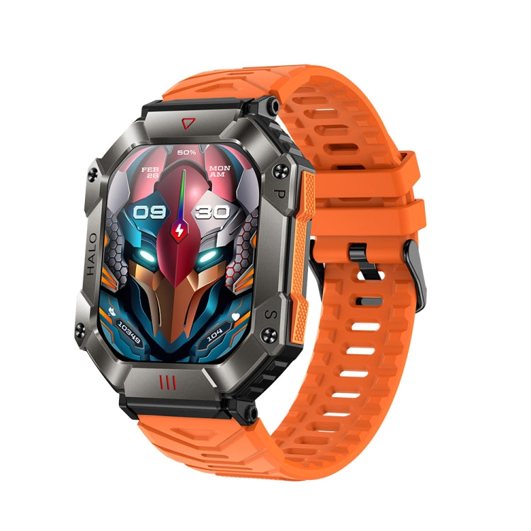 LEMFO KR80 2.0 pollici BT5.1 IP67 Sport Smart Watch, supporta chiamate Bluetooth / sonno / ossigeno nel sangue / frequenza cardiaca / monitoraggio della pressione sanguigna