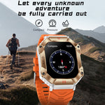 LEMFO KR80 2.0 pollici BT5.1 IP67 Sport Smart Watch, supporta chiamate Bluetooth / sonno / ossigeno nel sangue / frequenza cardiaca / monitoraggio della pressione sanguigna
