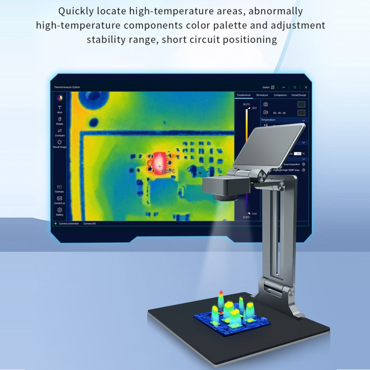 Infrared Thermal Image Analyzer Motherboard Chip Rapid Diagnosis Device