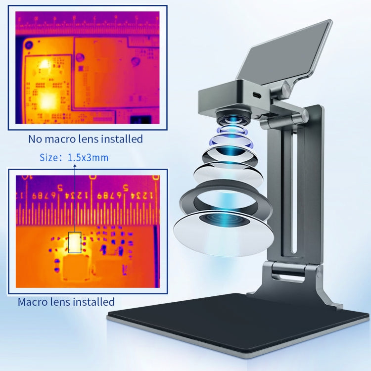 Analizzatore di immagini termiche a infrarossi Chip della scheda madre Dispositivo di diagnosi rapida